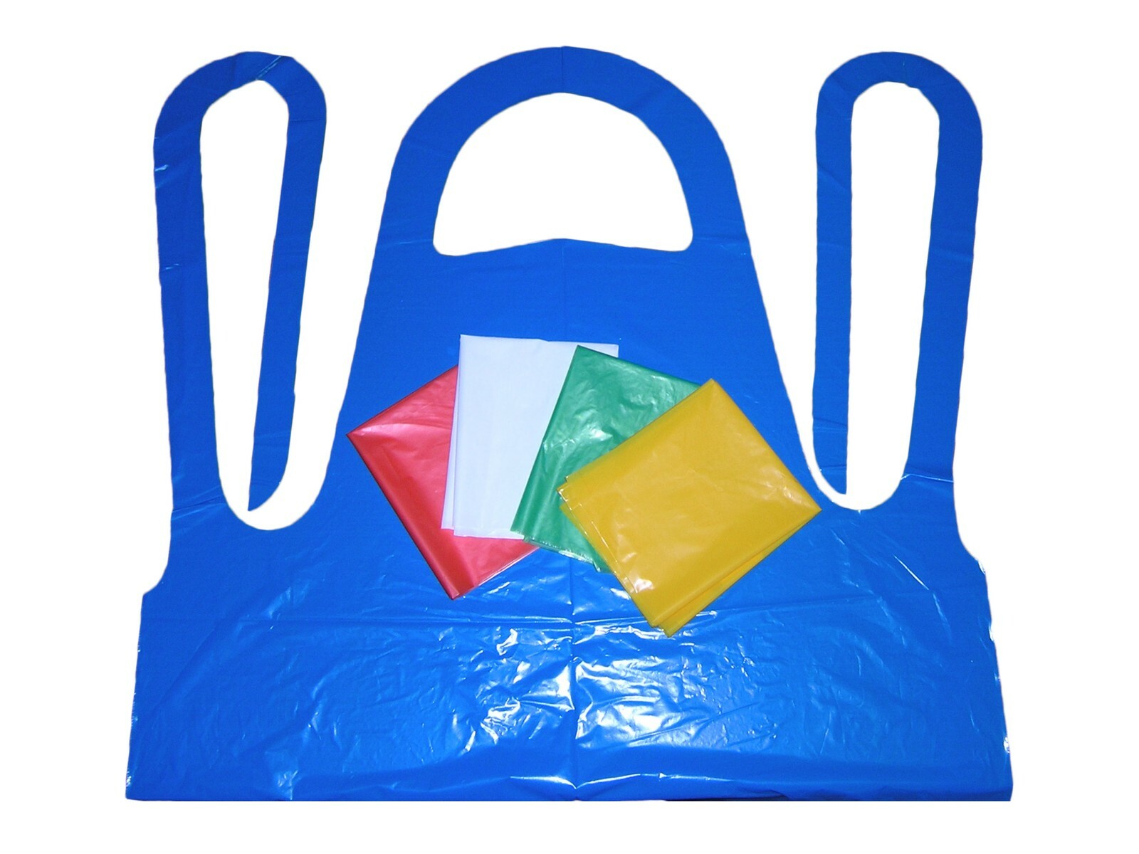 Disposable White Apron .02 MM Smooth Polyethylene Case of 1000