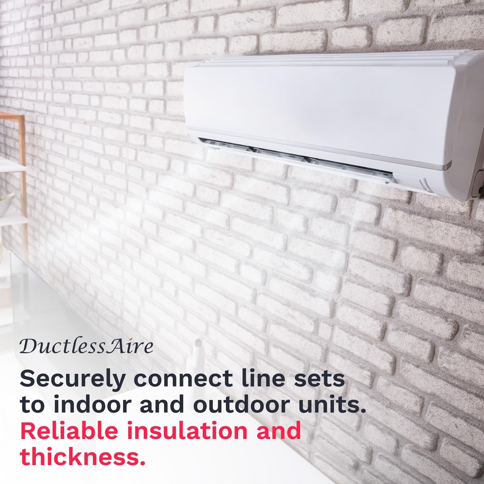 DuctlessAire – Insulated Copper Twin Coil Mini Split Line Set – HVAC & AC Hos…