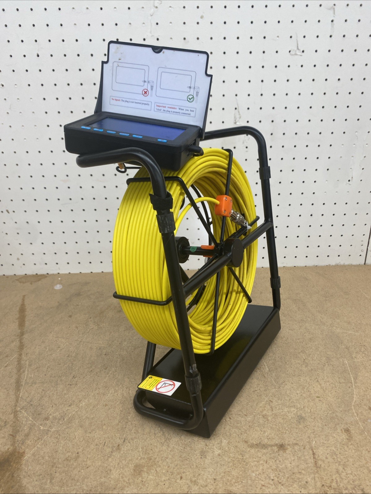 VEVOR Sewer Camera, 164FT 4.3″ Screen, Pipeline Inspection Camera