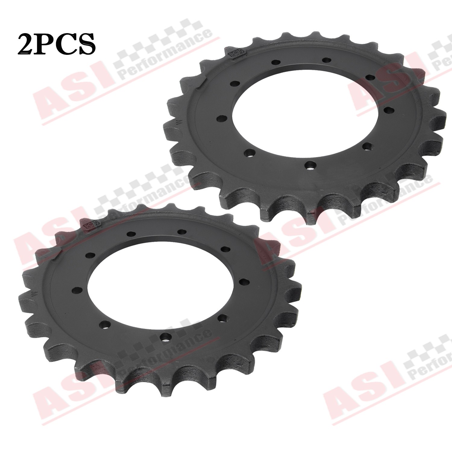 2PCS Drive Sprocket fit Kubota KX121-3 KX040-4, KX121-3ST RD118-14433