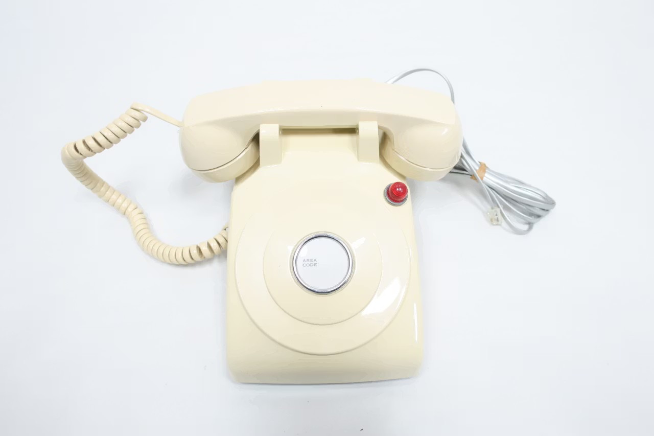 Itt RFC-SLT Ivory Dial Defense Telephone