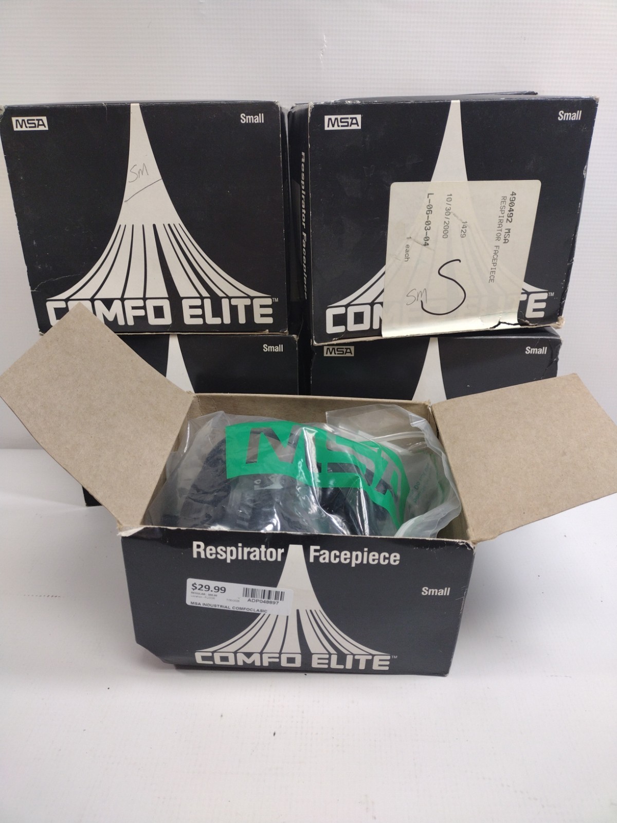 MSA 490492 COMFO ELITE HALF MASK RESPIRATOR Small No Filters BRAND NEW
