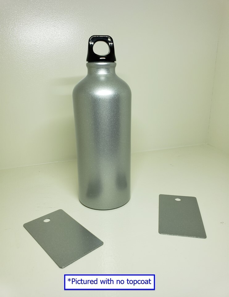 Metallic Silver Sparkle Powder Coating Paint lLB Made in USA