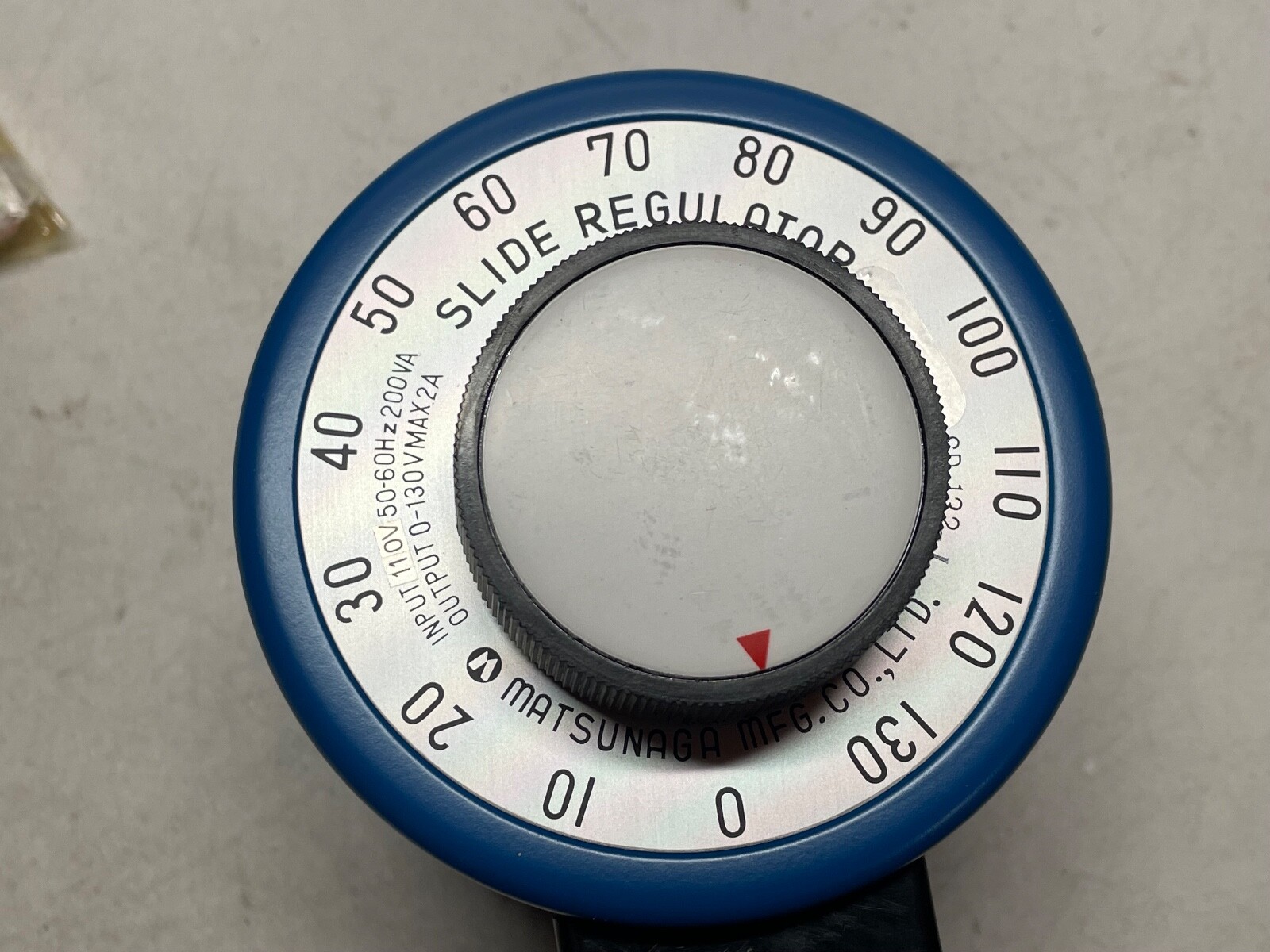Matsunaga SD-132-J Slide Regulator Variable Transformer 2A In: 110V Out: 0-130V