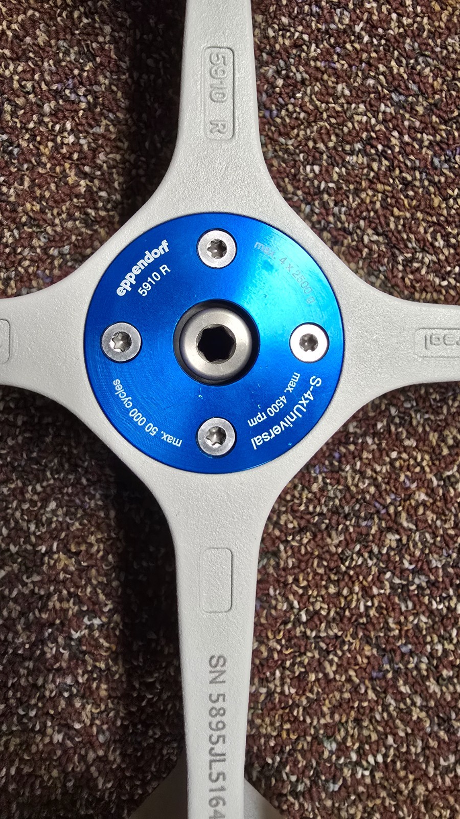 Eppendorf rotor S-4xUniversal, for 5910R centrifuges