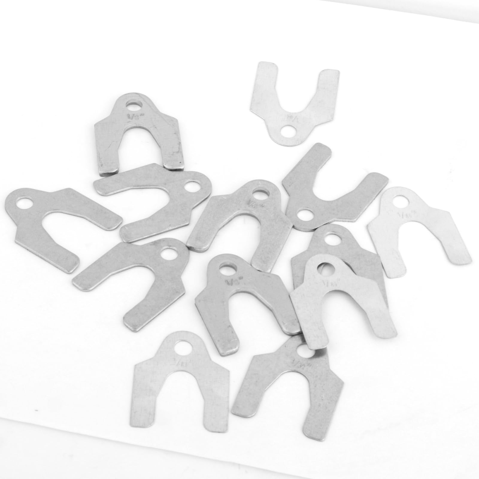 48PCS Metal Shims for Auto Alignment Body,Metal 1.53*1.21*0.11 inch