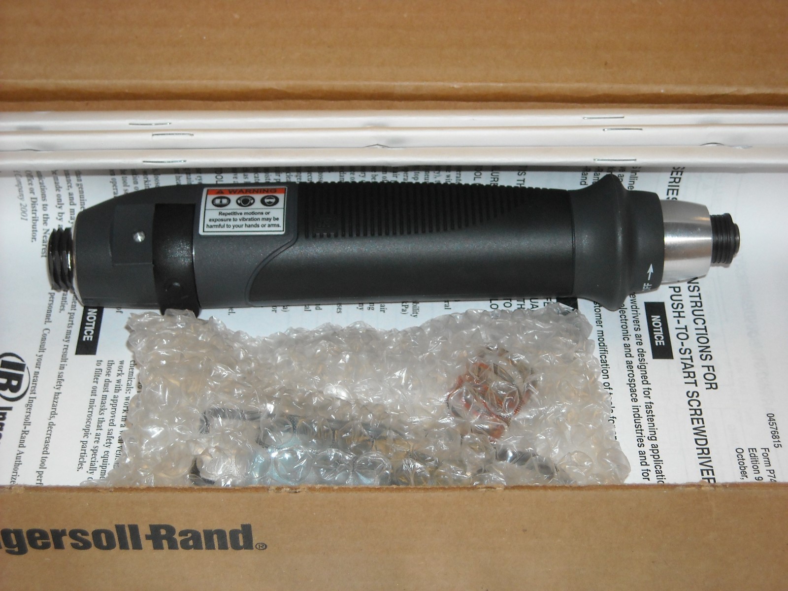 QS1P17S1D, Ingersoll Rand Screwdriver, New In Box, Superseded by QS1P15S1D