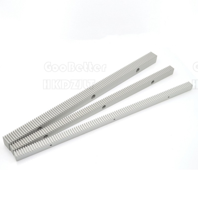 Spur Gear Racks 0.5 – 2 Module 300mm For CNC Router Linear Motion Aluminum Alloy