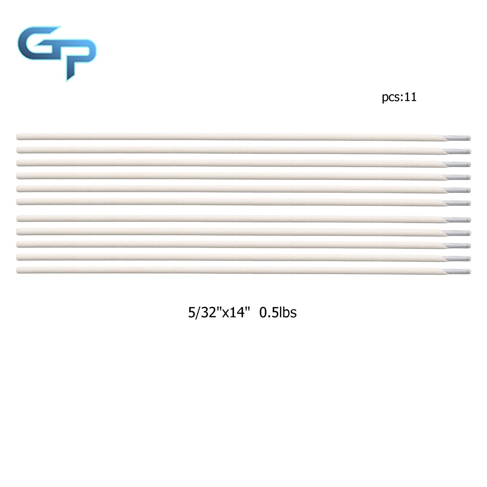 1 Pack E4043 5/32″ x 14″ Aluminum TIG Welding Electrode Rods 0.5 LB(11 Rods)