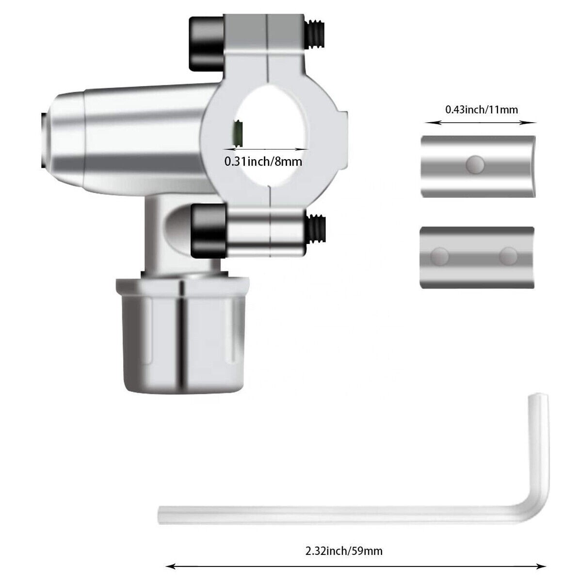 BPV31 Bullet Piercing Valve A/C Refrigerant Line Tap for 1/4”5/16» 3/8» Lines