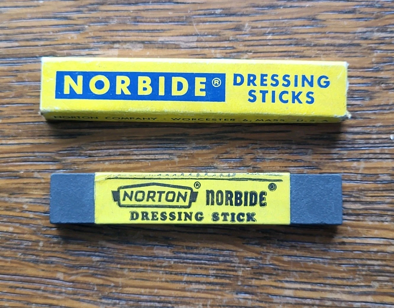Norton Norbide 3″ Dressing Stick w/Open Box NOS USA