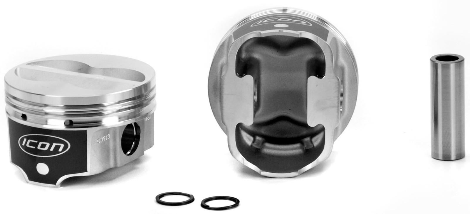 Icon Piston, FHR Forged, Forged, 4.040 in Bore, 1.5 mm x 1.5 mm x 3.0 mm Ring…