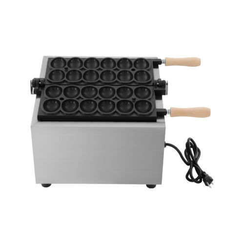 Egg-Shape Waffle Making Machine Mini Electric Waffle Making Baking Machine 1800W