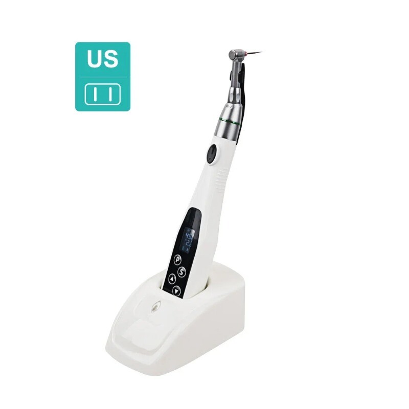 Dental Wireless LED Endo Motor 16:1 Contra Angle Handpiece Root Canal Treatment