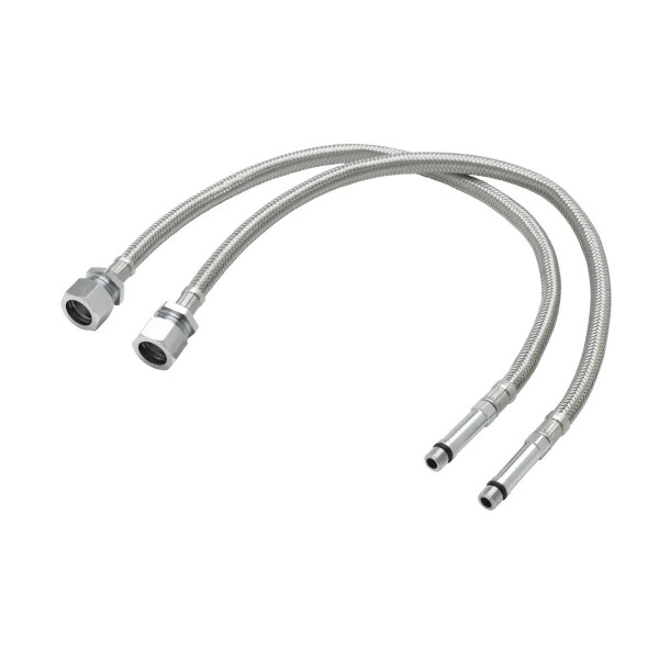 T&S Brass B-0113 Pru Flex Supply Hoses (Qty=2) 012534-45 – Genuine OEM