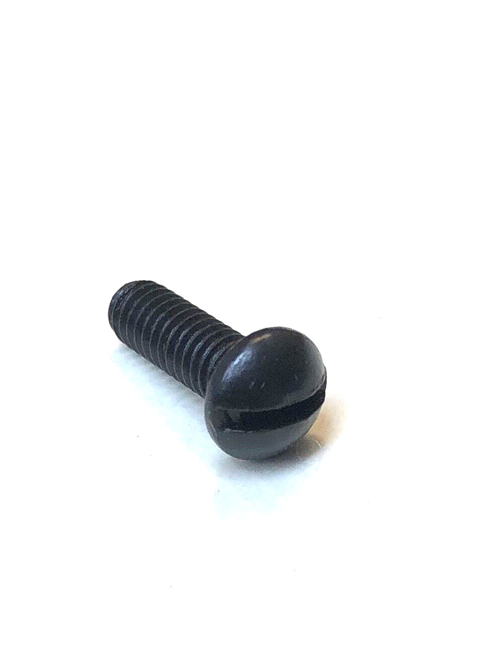 (50) 8-32 X 1/2 Slotted Round Head Machine Screw Black Oxide 832×1/2 BLACK OXIDE