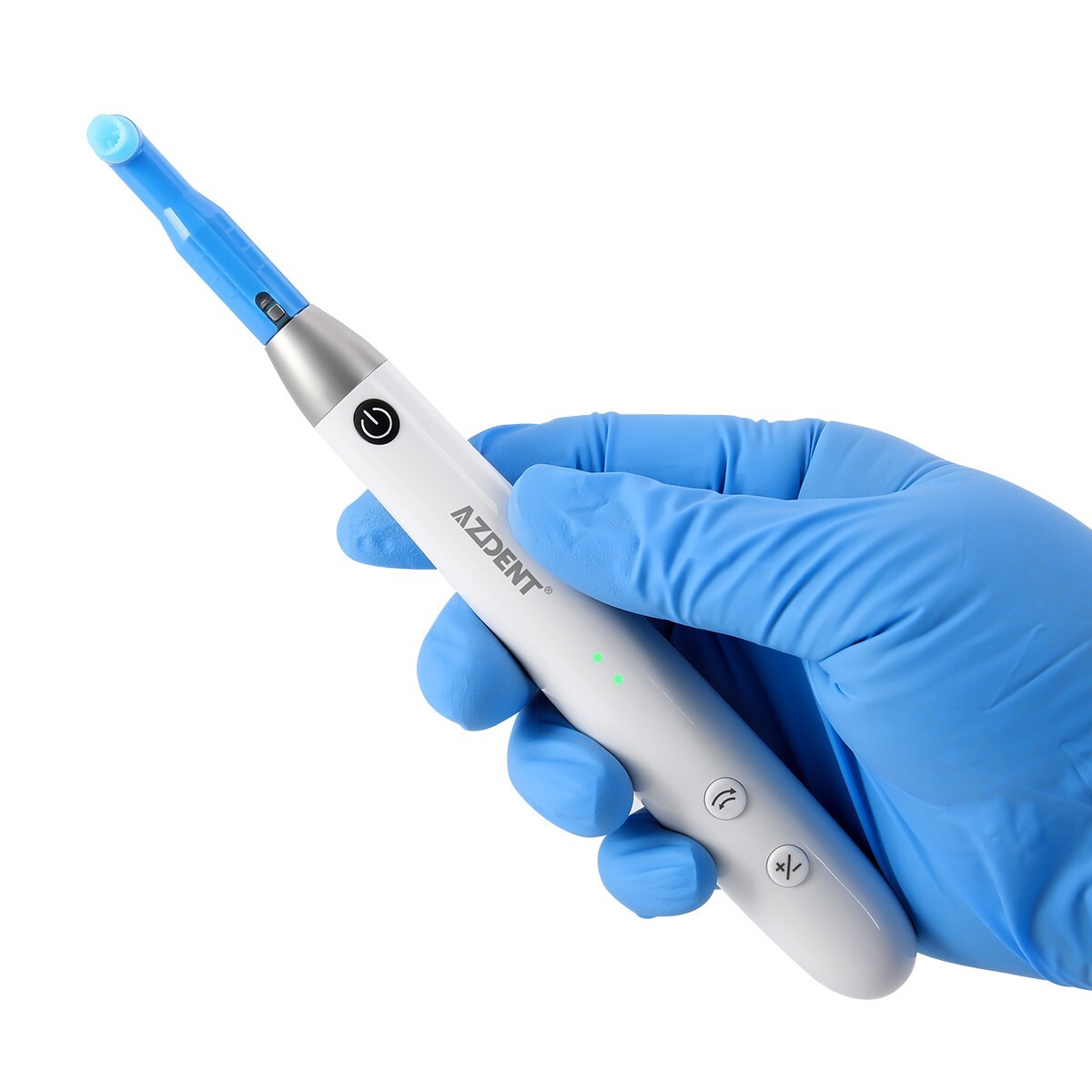 Cordless AZ Dental Electric Hygiene Prophy Handpiece 360° Swivel+2 Prophy Angles