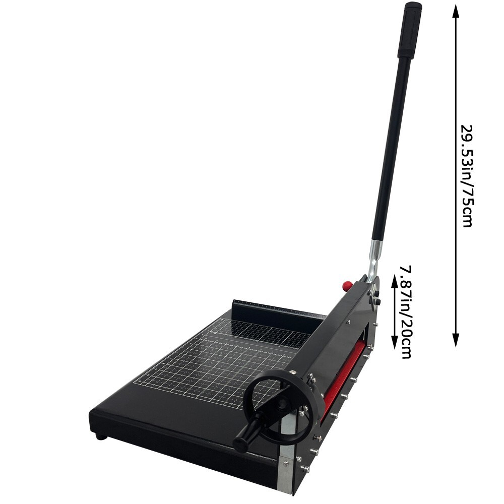 A4Manual 12.2In Stack Paper Cutter Thick Layer Paper Sheet Handling Print Office