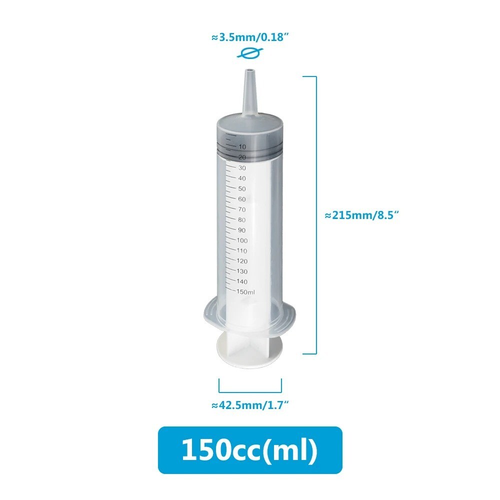 100ml-550ml Syringe Large Capacity With Multifunction 100cm Hose Pump Measuring