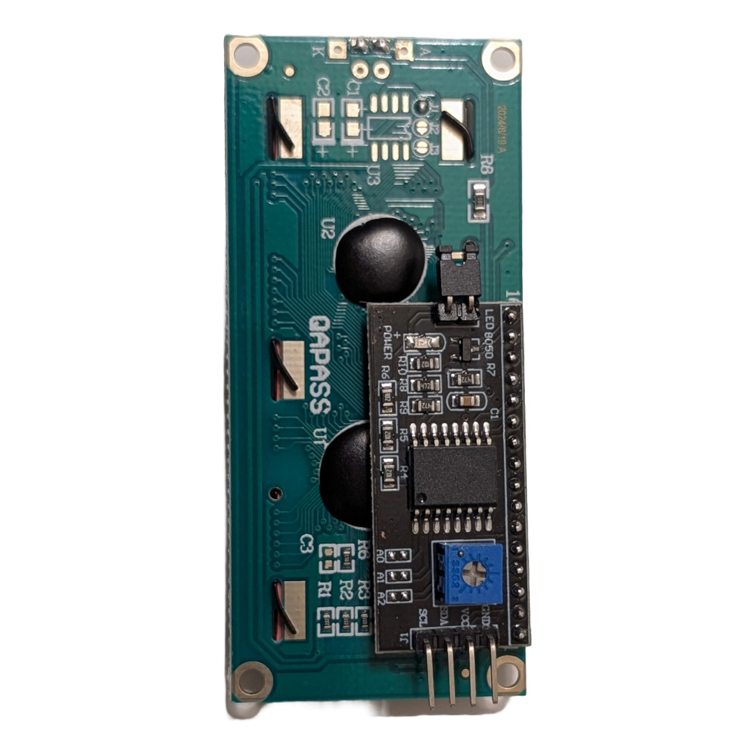 1602 BLUE LCD 16×2 HD44780 with IIC I2C Serial Interface Adapter Module Display