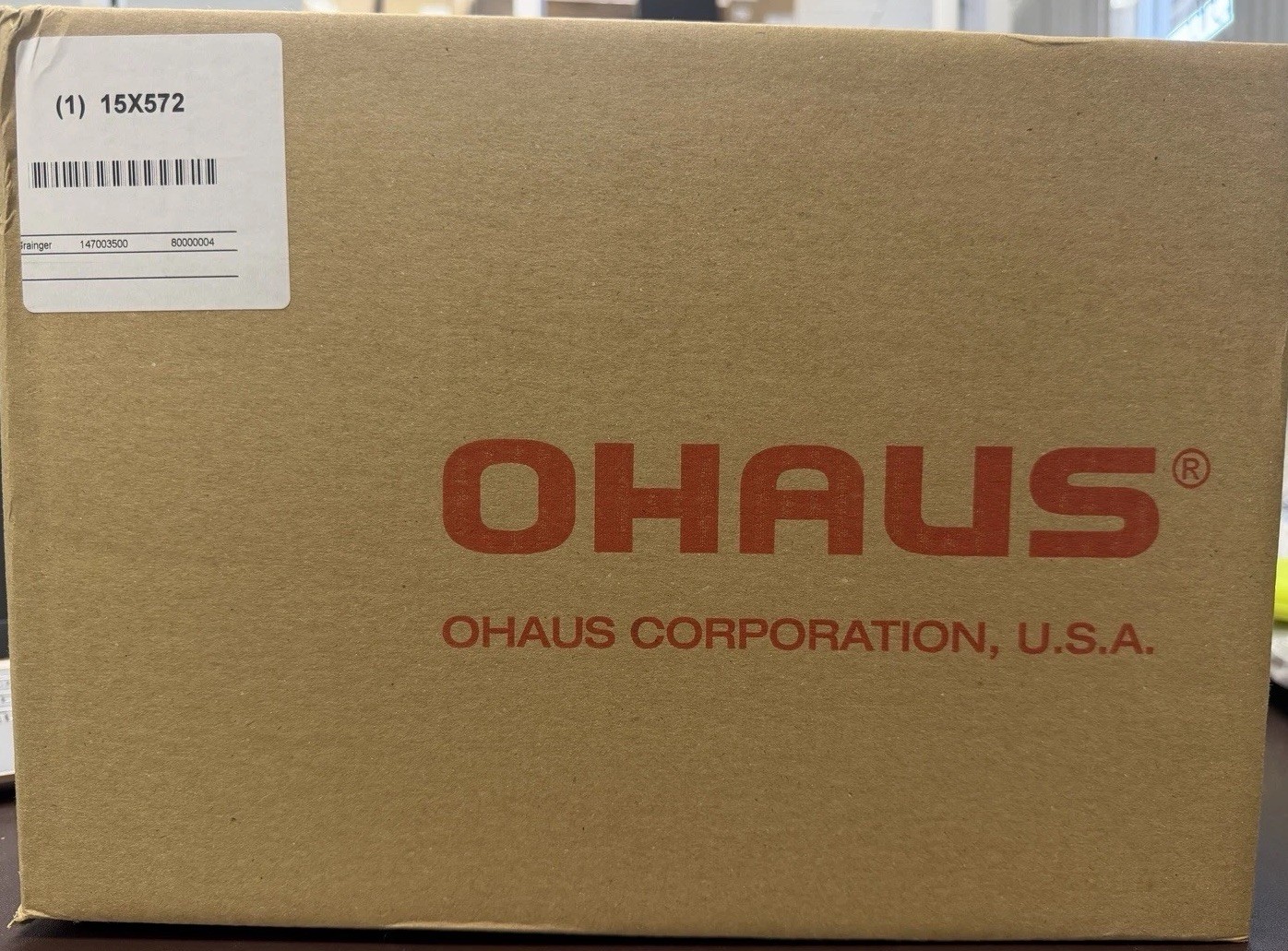 OHAUS Mechanical Beam BenchScale 4 2/5 Ib Wt Capacity Imperial, 0.1 g 1550-SD