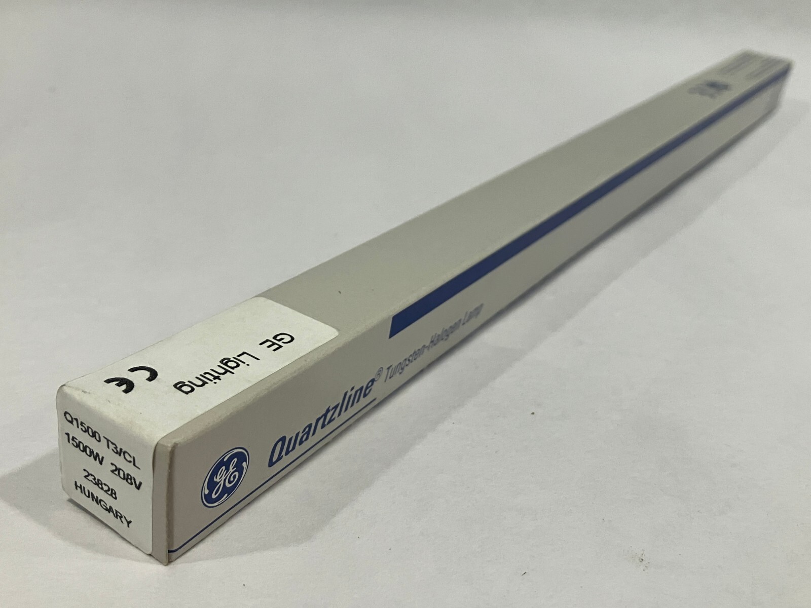 GE Q1500 T3/CL 208V 1500W Tungsten Halogen Lamp 23828