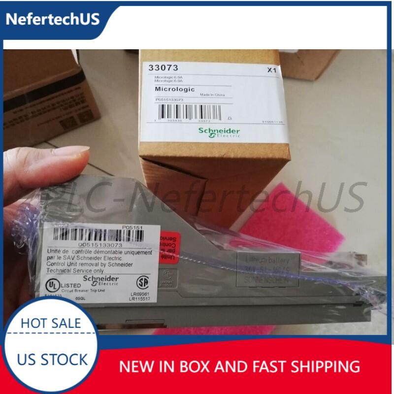 1PC New Schneider 33073 Micrologic 6.0A In Box Expedited Shipping