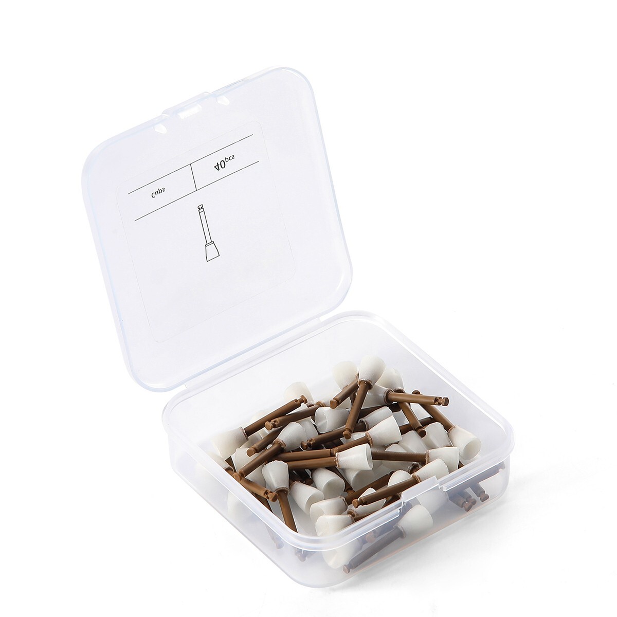 40pcs/Box Dental Preparing Composite Polishing Cup Point Disc Aluminum Oxide