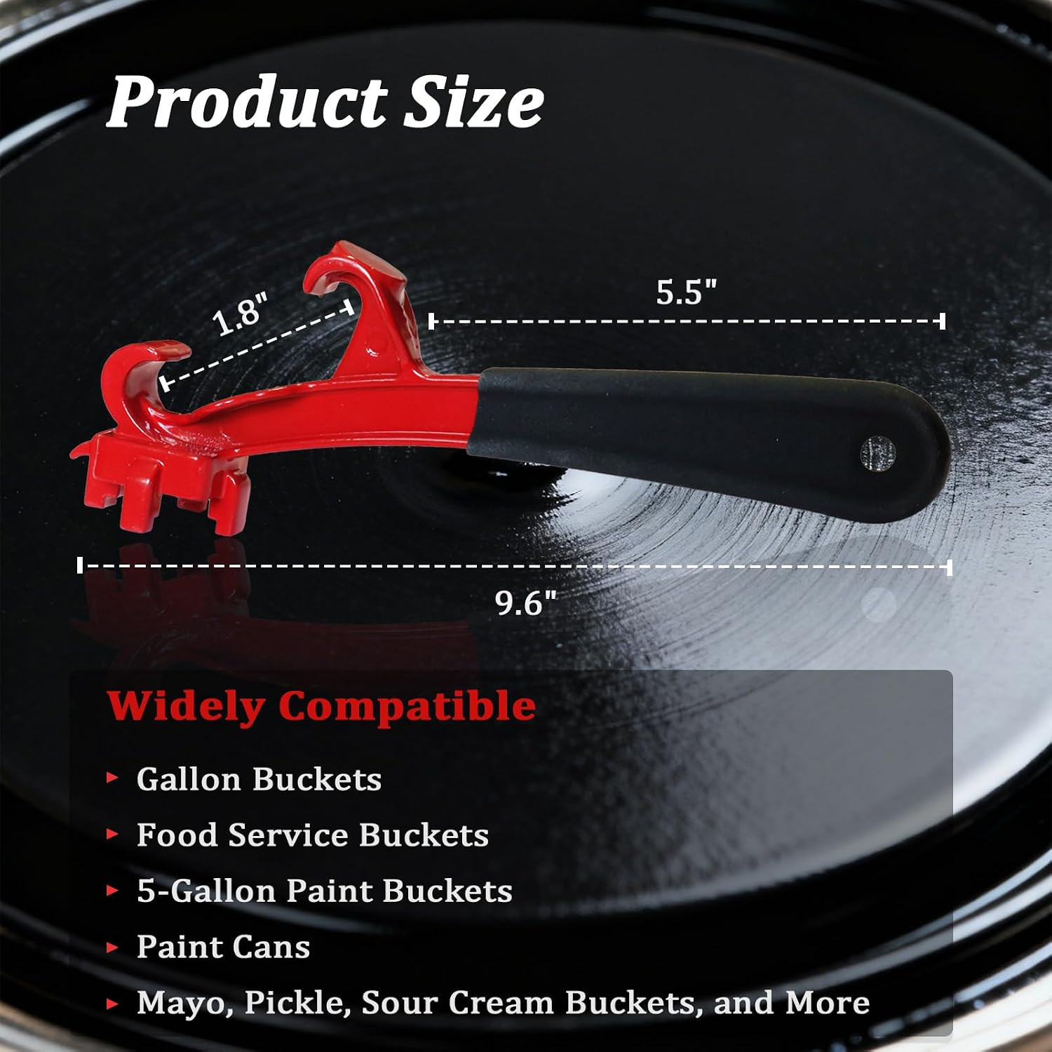 Drum Bung Wrench & Bucket Opener, 3-In-1 Aluminum Tool, 5-55 Gallon | Aluminum 3