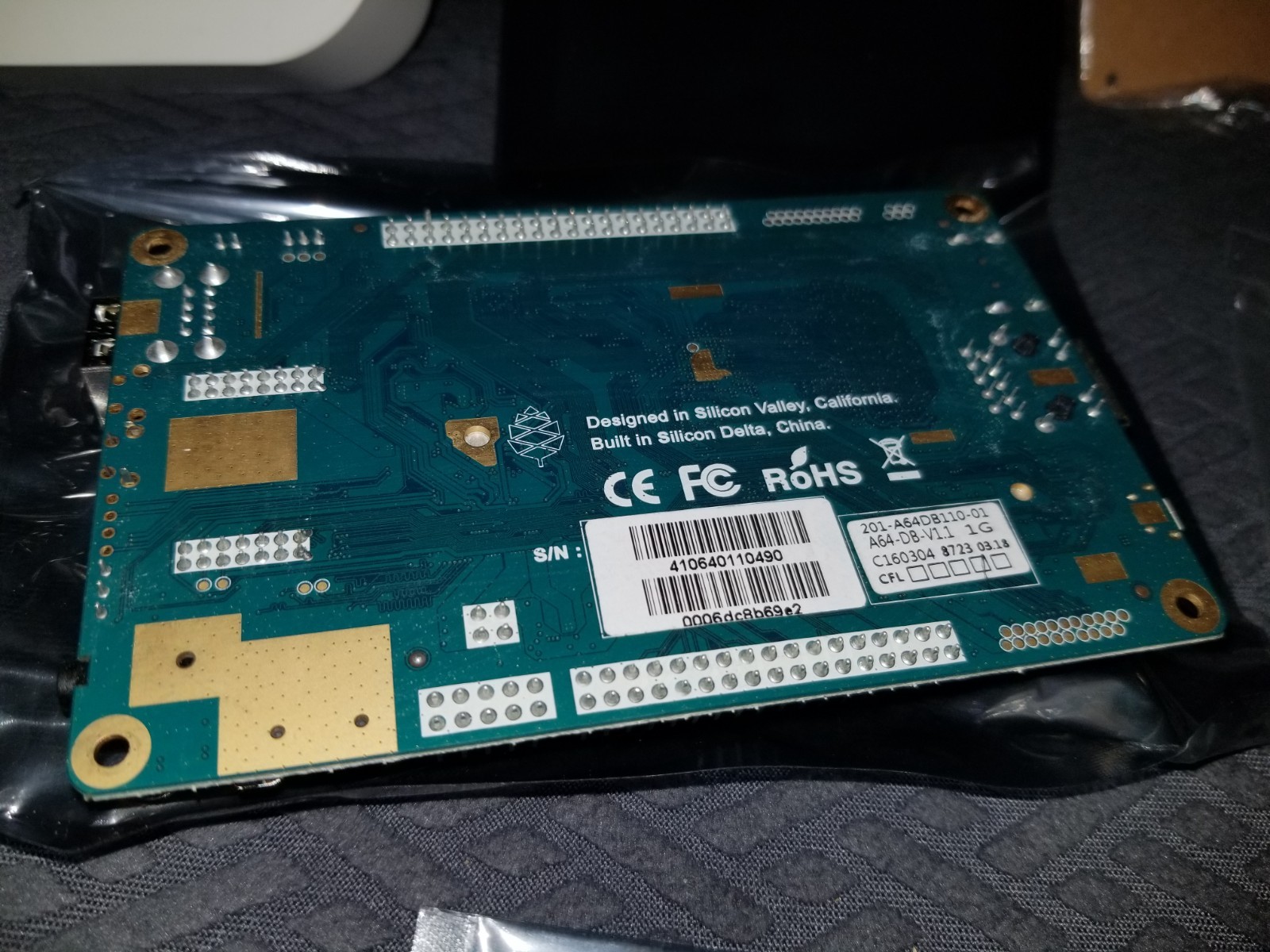 Pine64 PA64-1GB ARM Single Board Computer Development Board lot+Case+7″ Screen