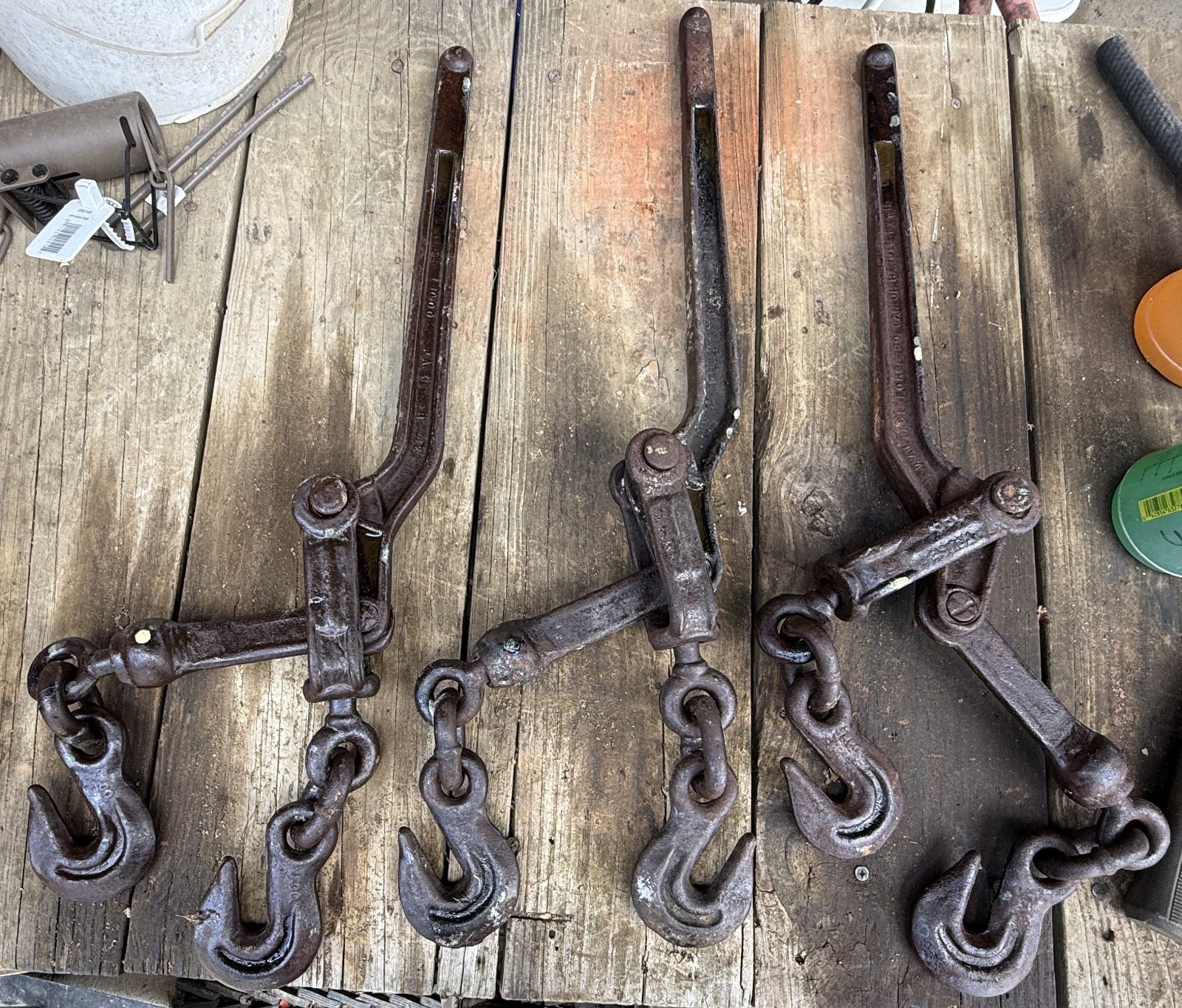 Wallace Forge Truck Chain Binder