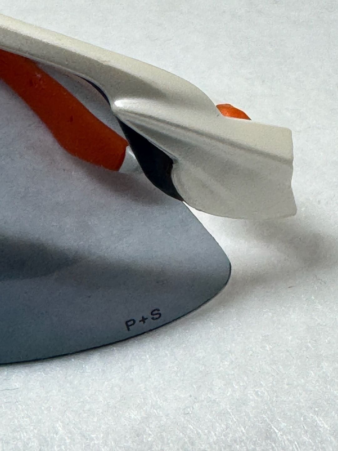 STIHL Sport Protective Safety Glasses with White Frame and Silver Mirror Lens
