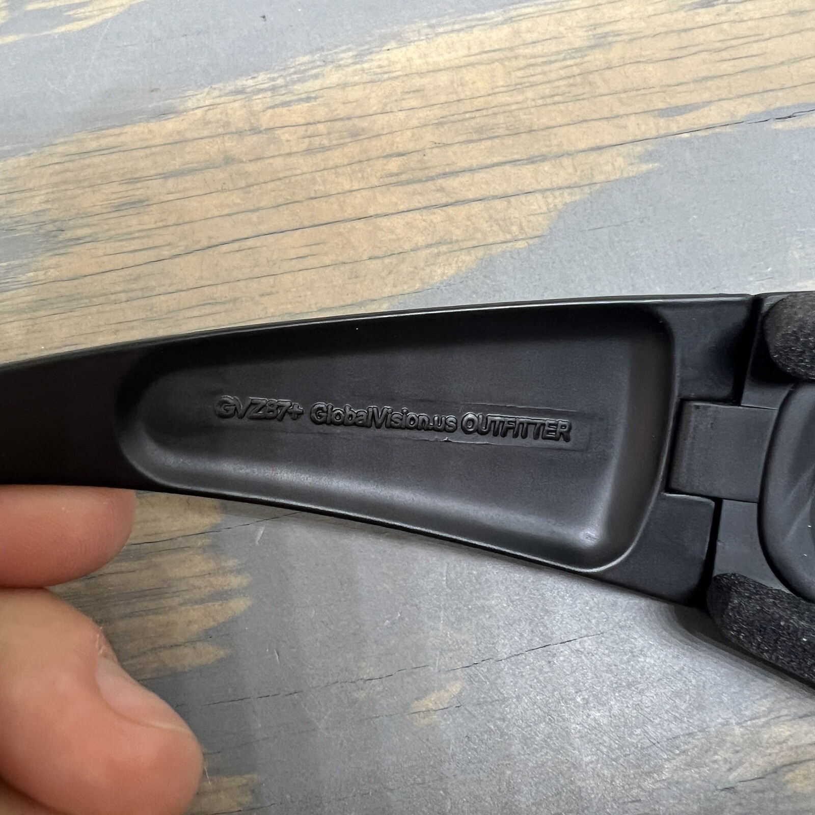 Global Vision Outfitter Fit Over Safety Glasses Padded Shatterproof Smoke Tinted