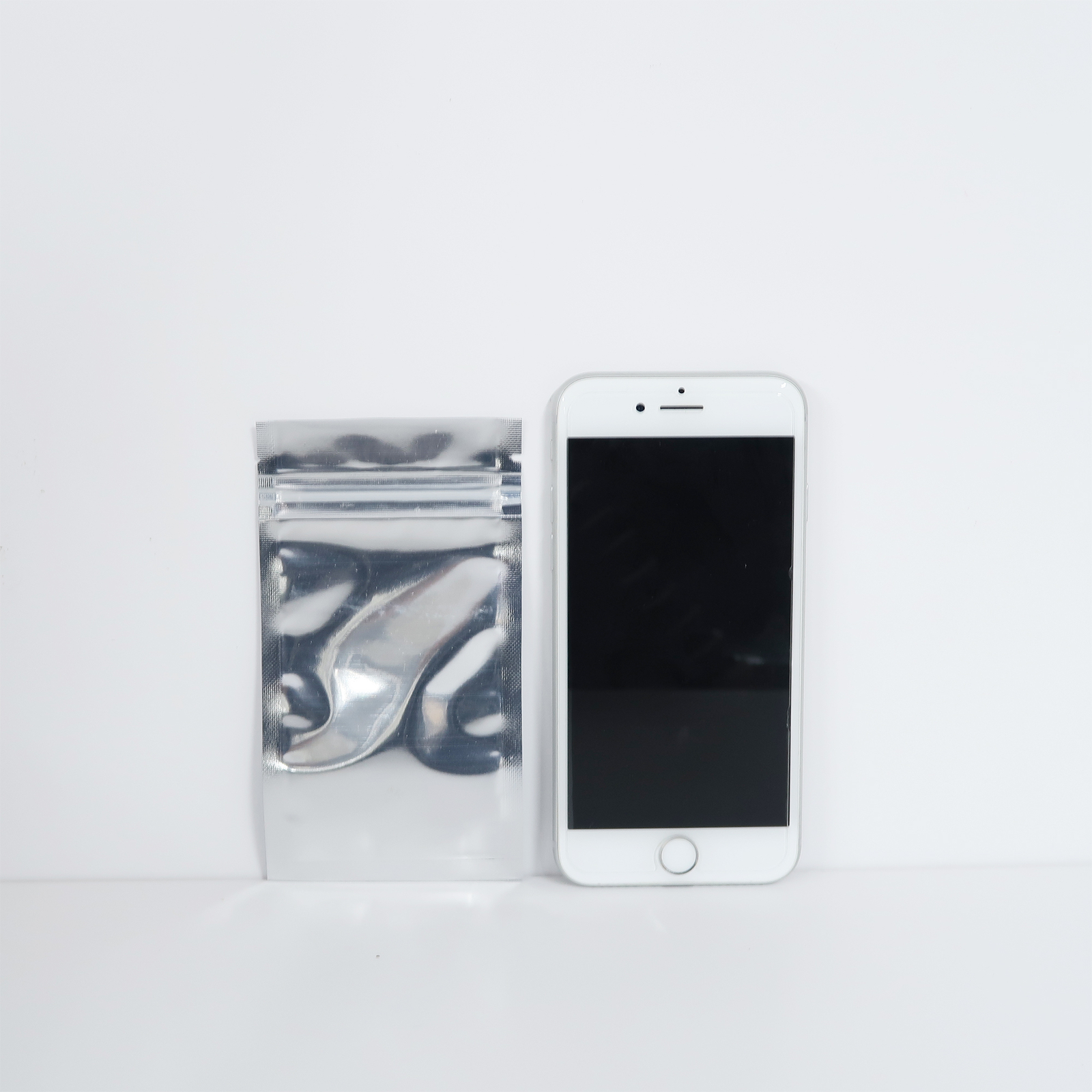 Flat Clear Silver Mylar QuickQlick™ Bag Pouch Variety Quantities Sizes