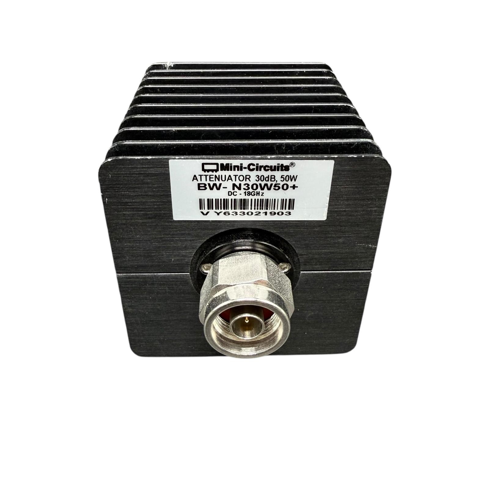 MINI CIRCUITS BW-N30W50+ Attenuator FXD ATTEN /N / 30dB 50W