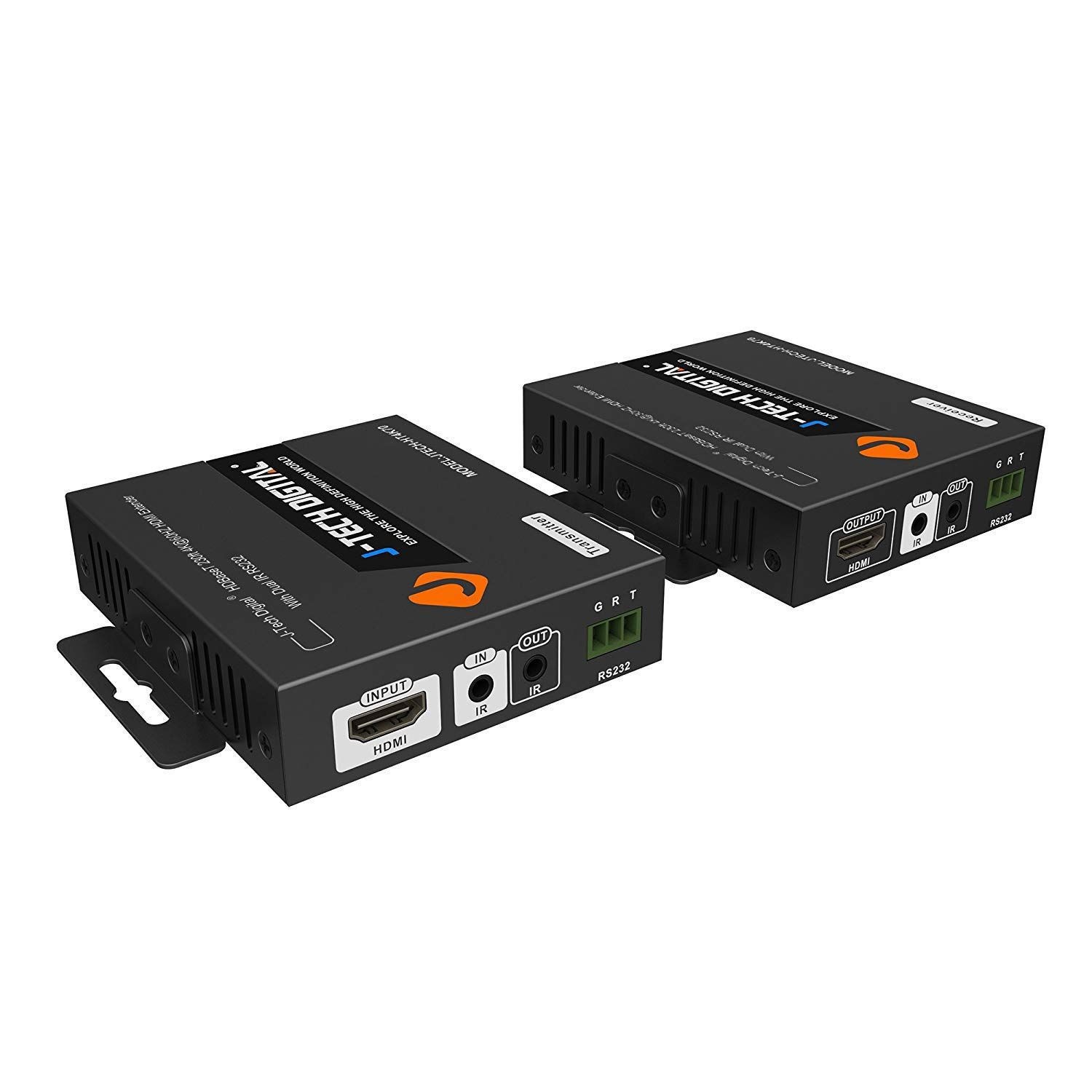 J-Tech Digital HDBaseT HDMI Extender 4K@60HZ 4:2:0 with Dual IR
