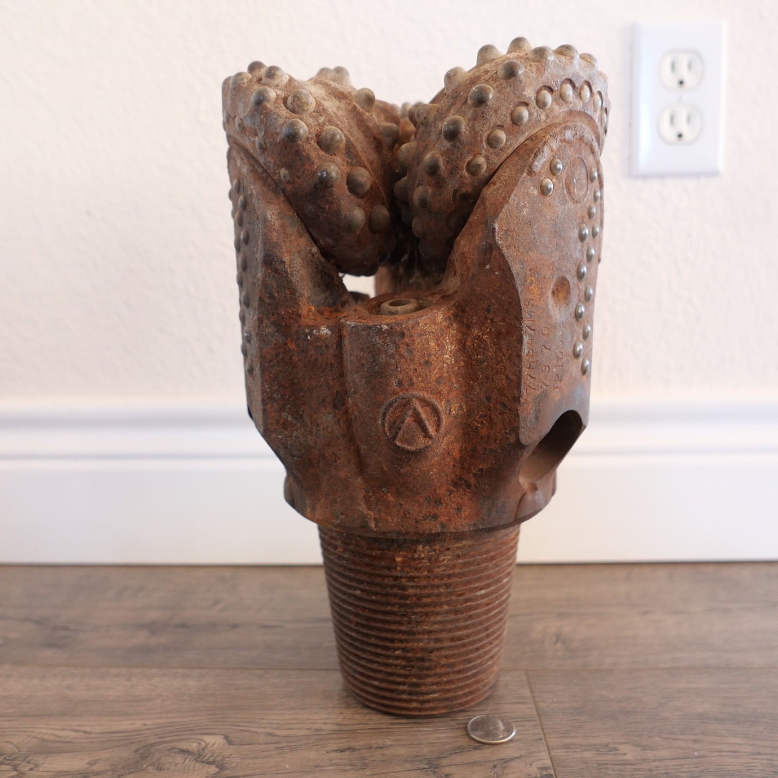 Varel Mining & Industrial Carbide Tricone Roller Cone Drill Bit 7 3/4 – 73lb !