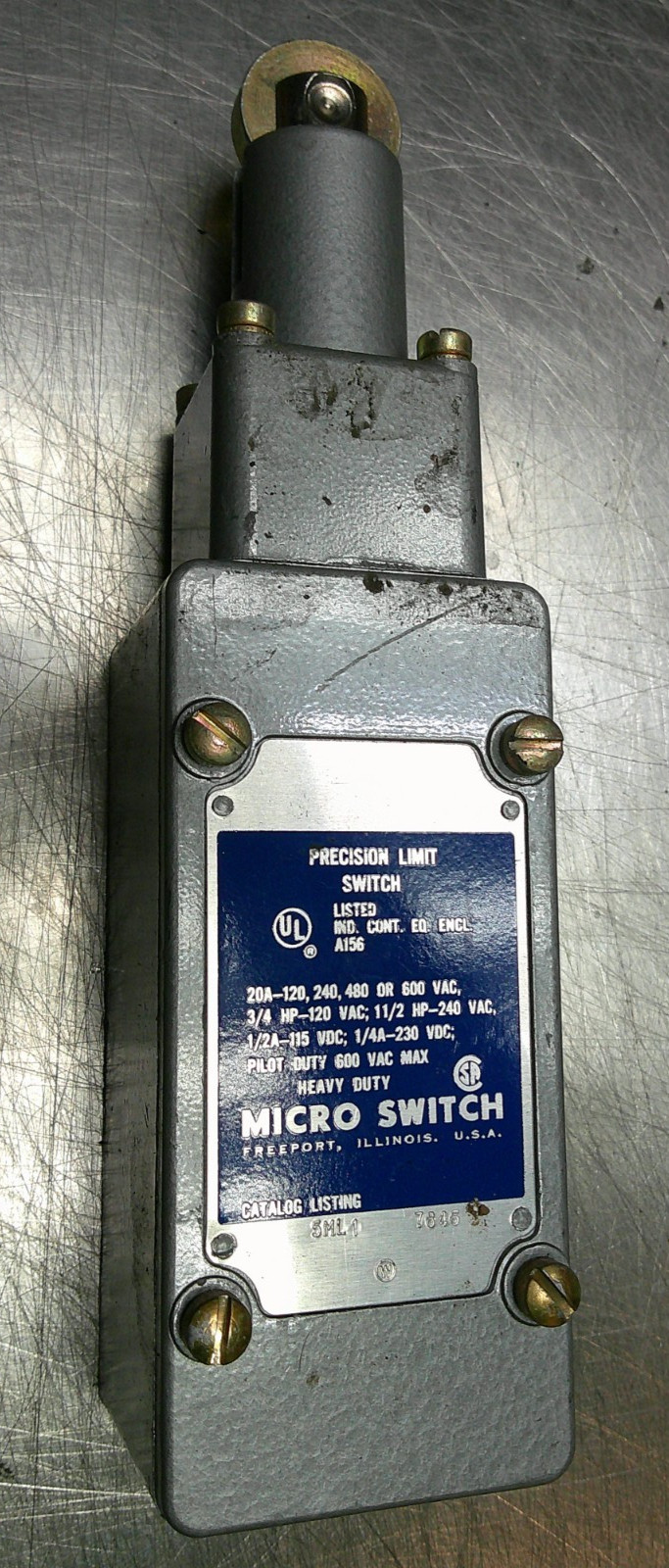 *NEW* Honeywell Micro Switch Precision Limit Switch CAT 5ML 1 7846