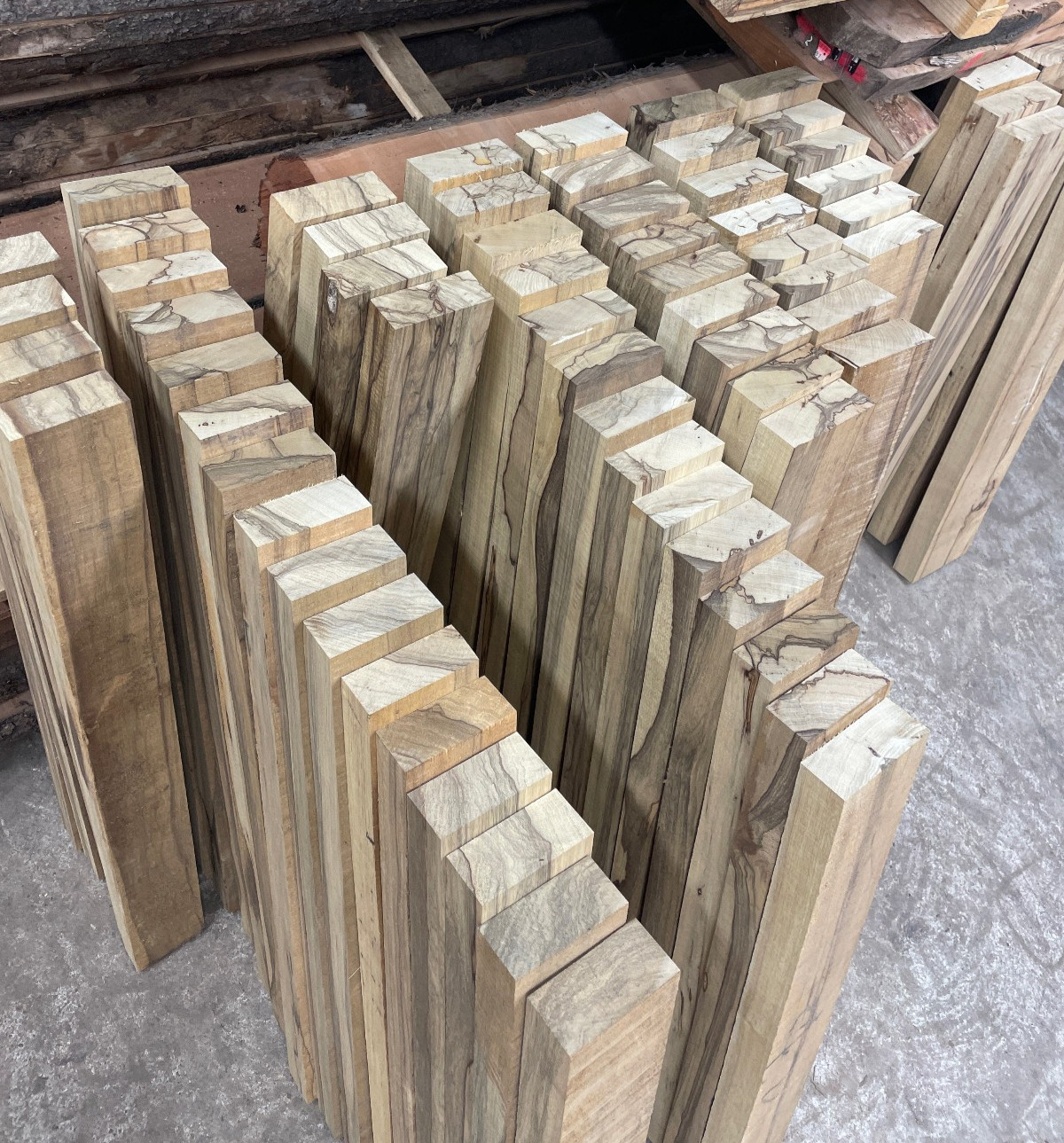 Black Limba Sawn Timber | Woodturning | 100CM Length | 50mm Thickness | V. Widths