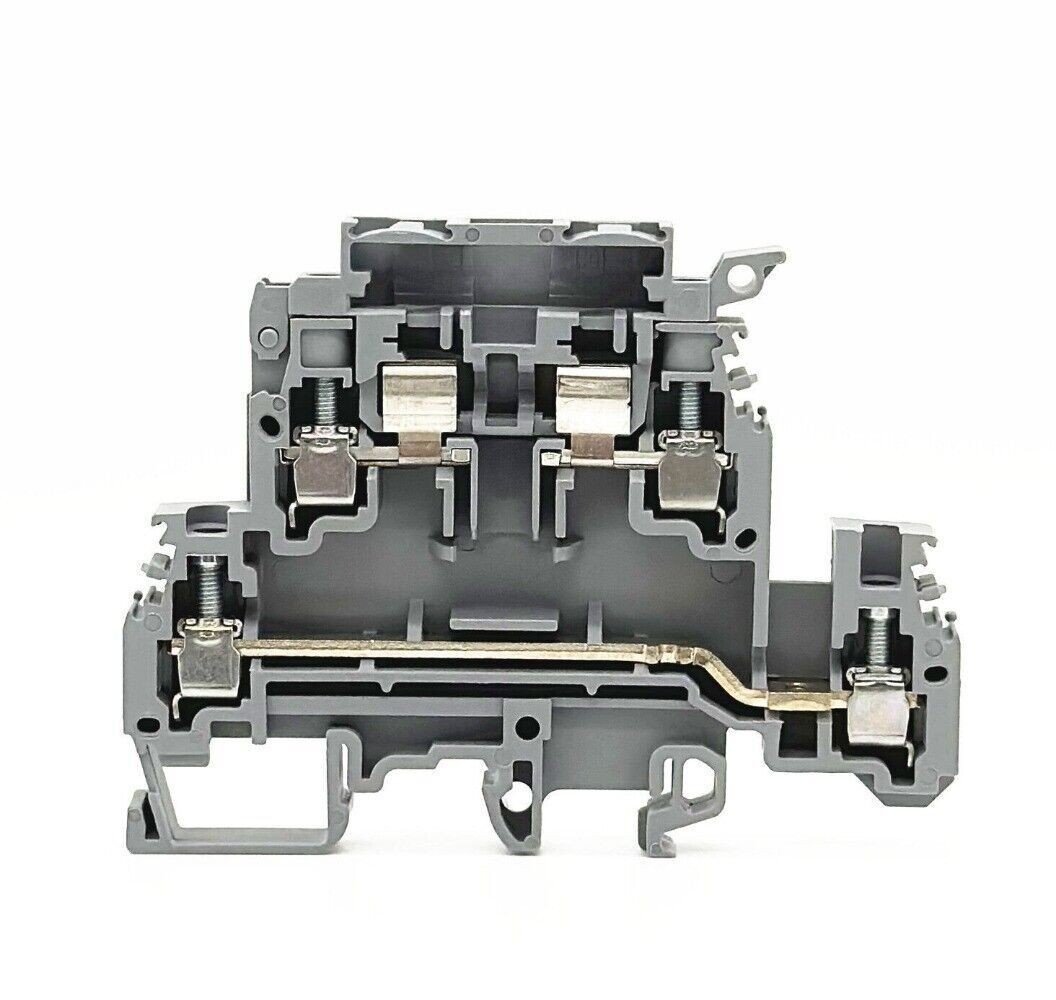 50pcs/box TE entrelec Terminal M4/8.D2.SF 1SNA115604R2100 Terminal Blocks