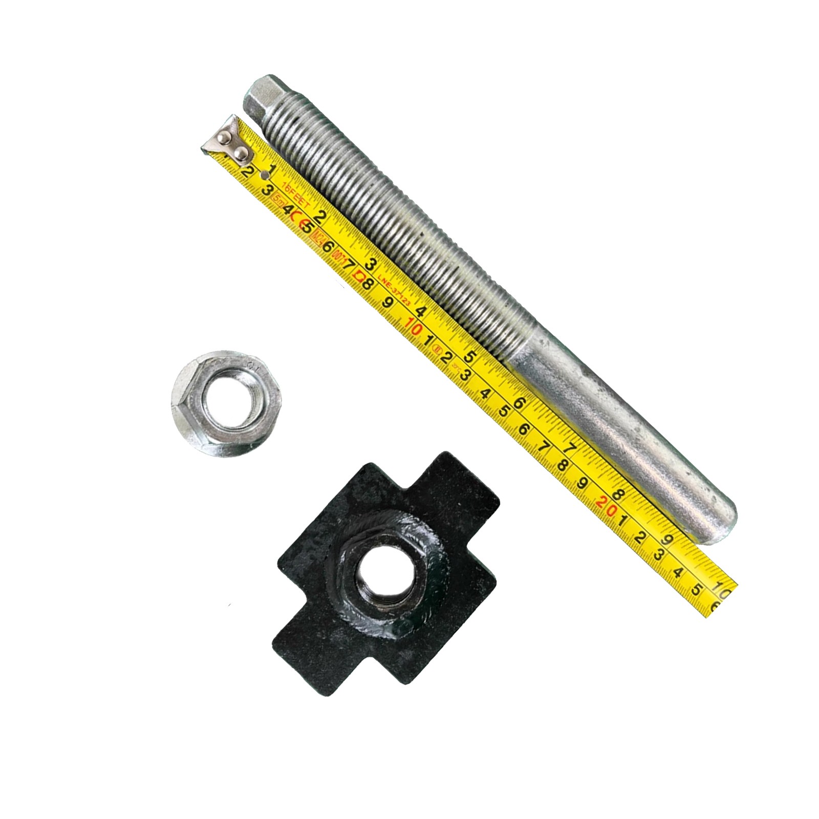 AGT Mini Excavator Track Tension Assembly Accessories Replacement Black 1pcBa