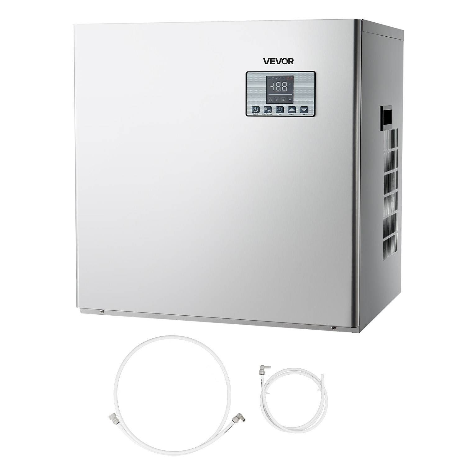 VEVOR Commercial Ice Maker Machine – Head 550 lbs/Day Self-Cleaning Ice Maker