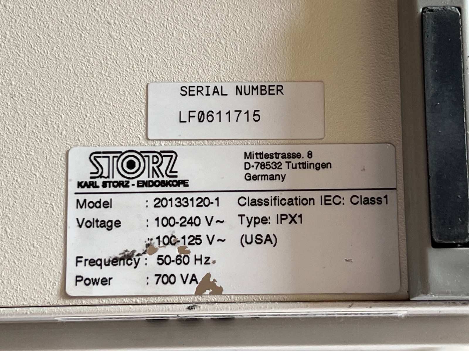 Karl Storz 20133120 Xenon 300 SCB light source