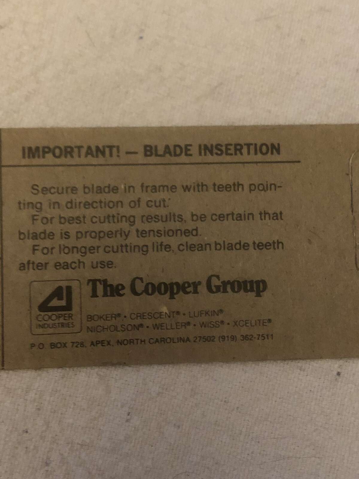 NICHOLSON 63220 Shatterproof Hacksaw Blade SS1024 10″ x 24 TPI (2pk) Made In USA