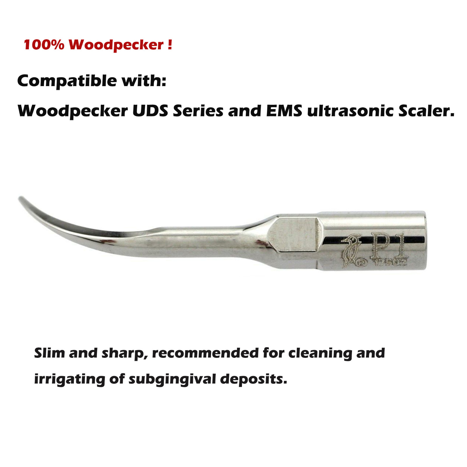 Woodpecker Dental Ultrasonic Scaler HW-3H HW-5L Handpiece EMS PIEZON LED HP-5L