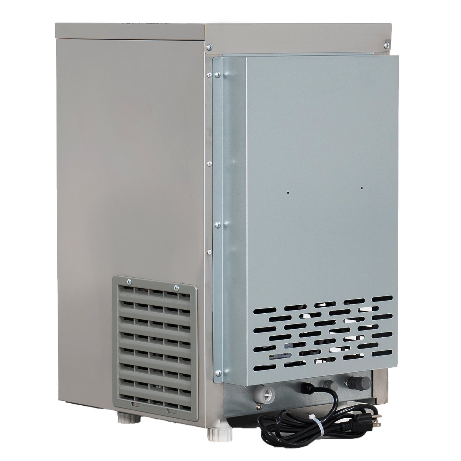 SPT SZB‑42 Automatic Flake Ice Maker, 88 lbs/day, Stainless Steel, Water Filter