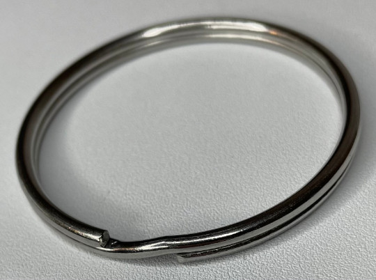 1″ – 2″ (25mm-50mm) 304 Stainless Steel Split Rings, Key Rings – 4 pieces