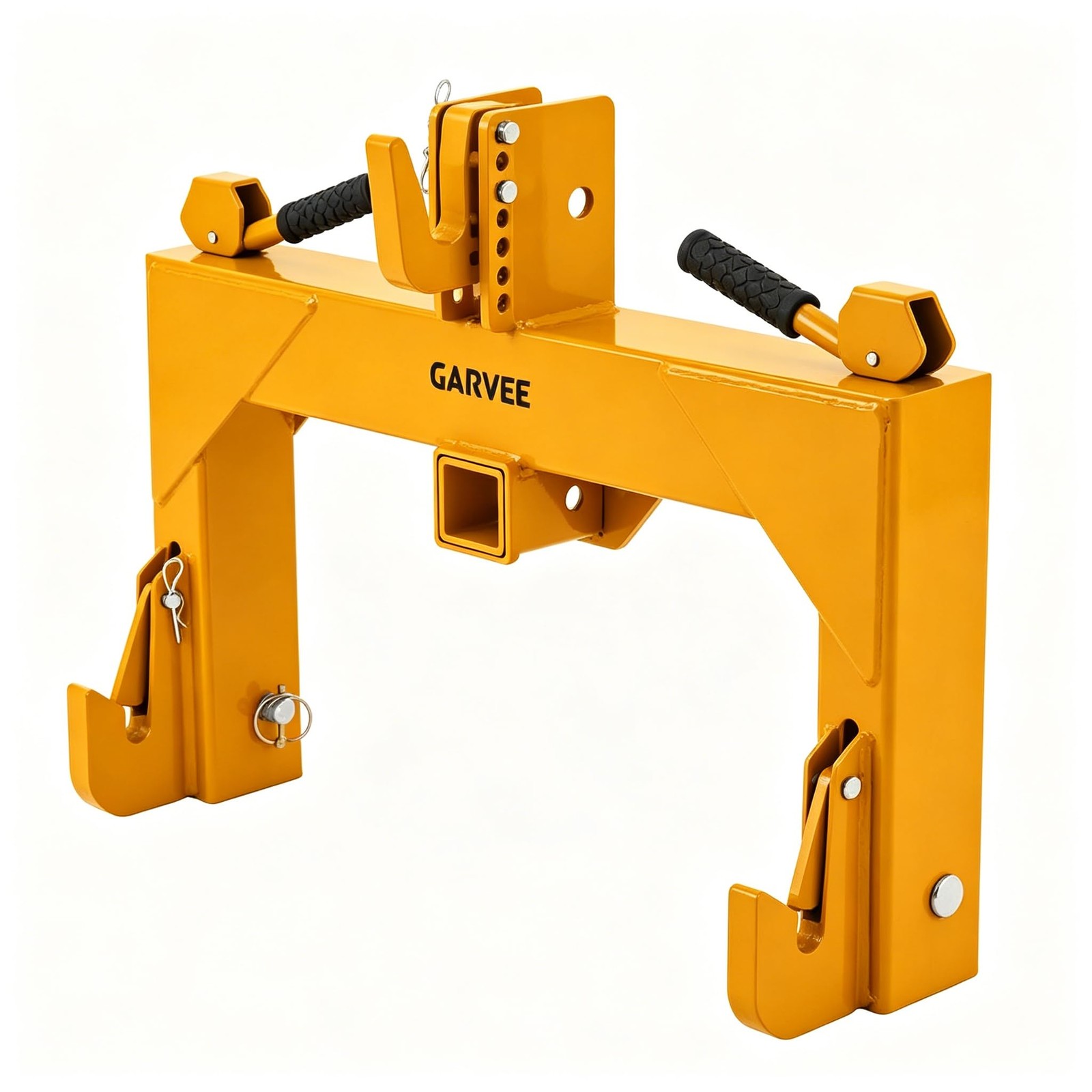 3000 LBS Lifting 3-Point Quick Hitch with 2″ Trailer Receiver FOR CAT 1 Tractor