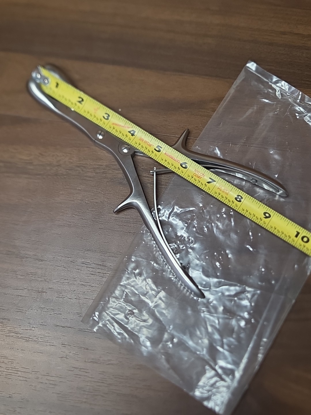 Stille-Luer Bone Rongeur Double Action 9″ Curved Stainless Steel Germany 22.8 Cm