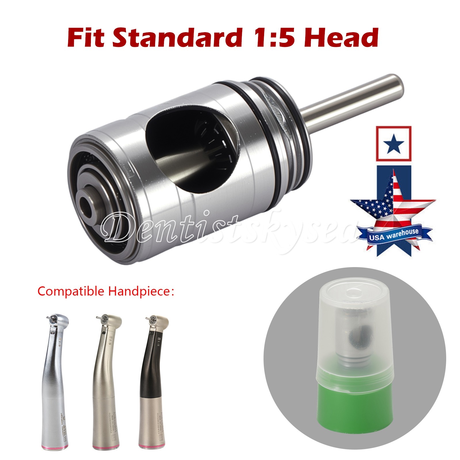 Dental Cartridge Rotor Autochuck For Standard Head 1:5 Low Speed Contra Angle Y